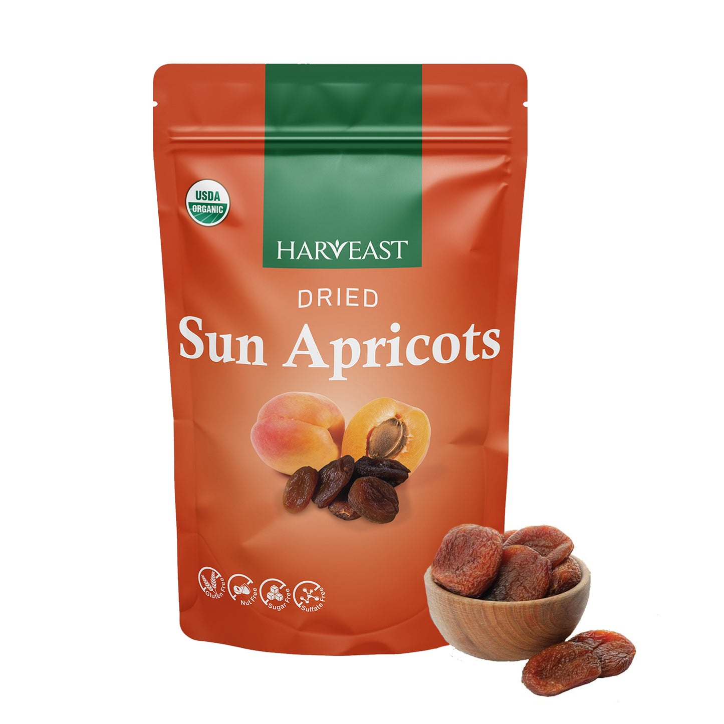 HARVEAST Turkish Sun Dried Apricots