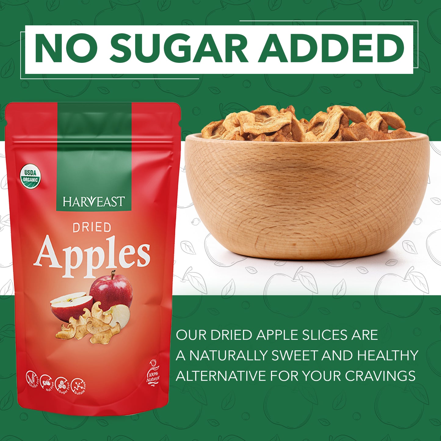 HARVEAST Dried Apples