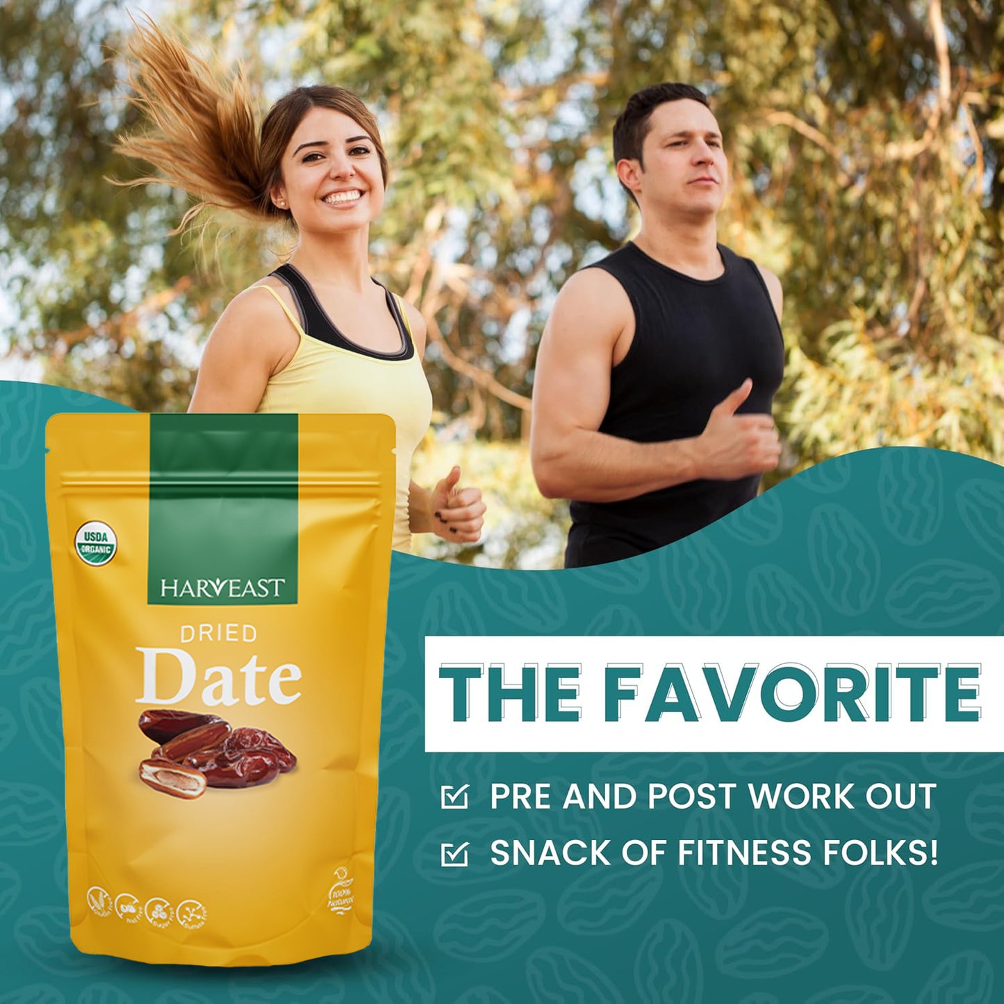 Harveast Organic Medjool Dates